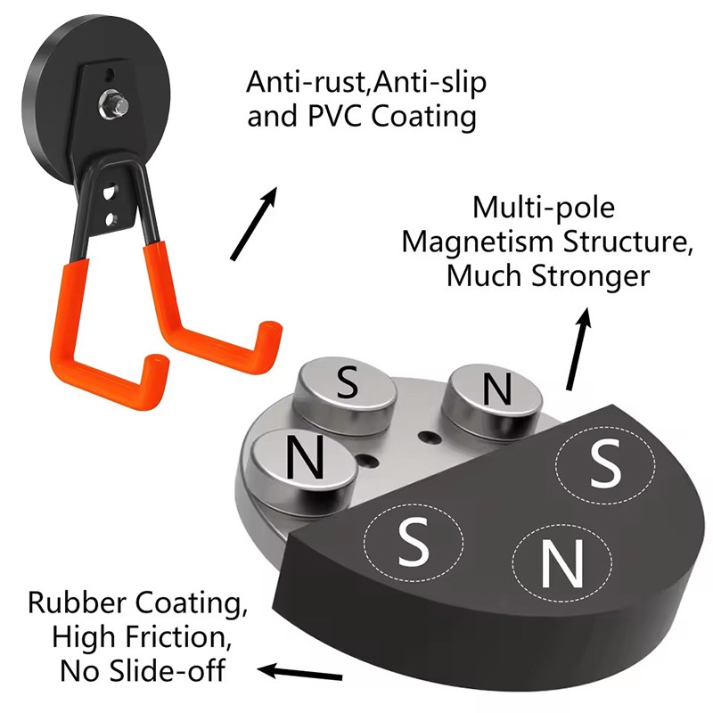 Heavy Duty Magnetic Hooks Nail - Power Tools In Workshop review and price