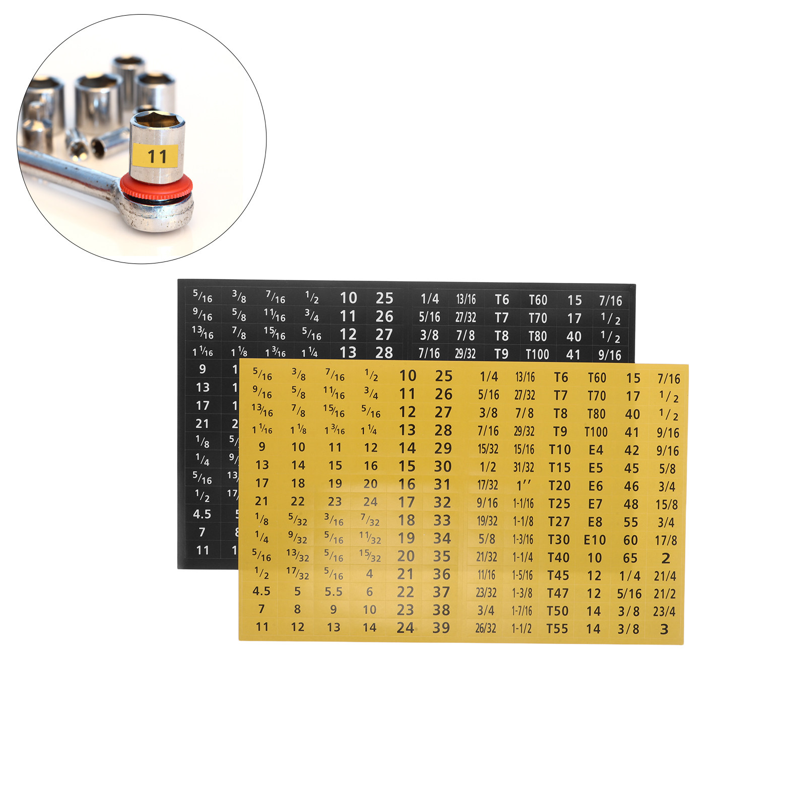 20Sheets Socket Wrench Size St - Tools For Workshop review and price