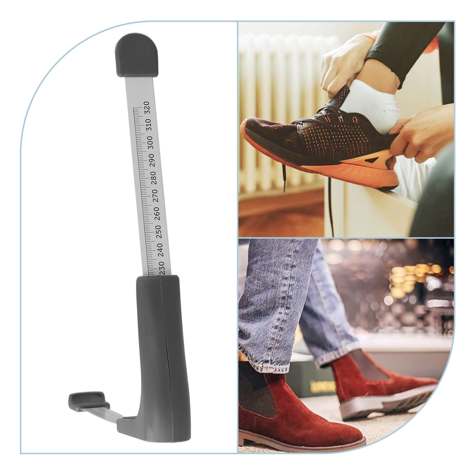 Foot Measuring Ruler 110-320mm - Workshop Layout Tools review and price
