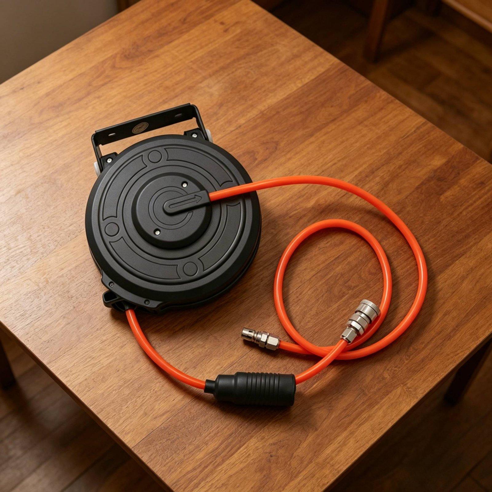 Retractable Pneumatic Air Hose - Tools For Workshop review and price
