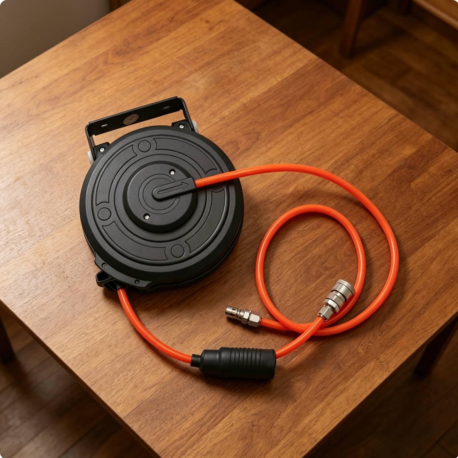 Retractable Pneumatic Air Hose - Tools For Workshop review and price
