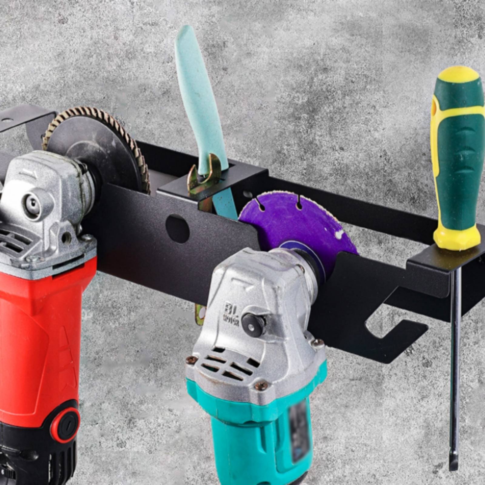 4 Bay Angle Grinder Rack Heavy - Power Tools In Workshop review and price