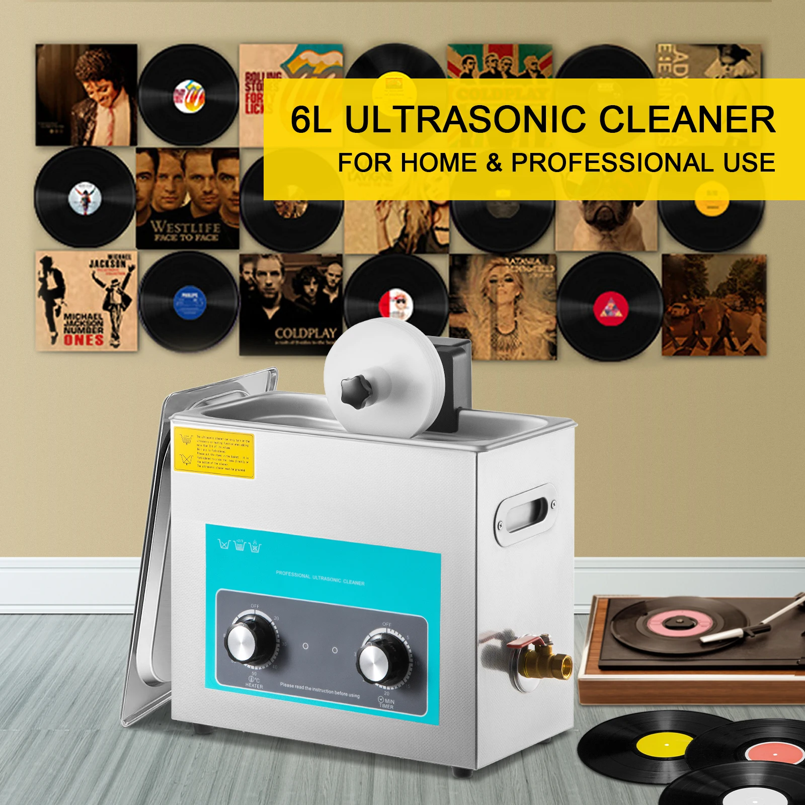 SIHAO 6L Vinyl Record Cleaner  - Workshop Tools And Equipment review and price