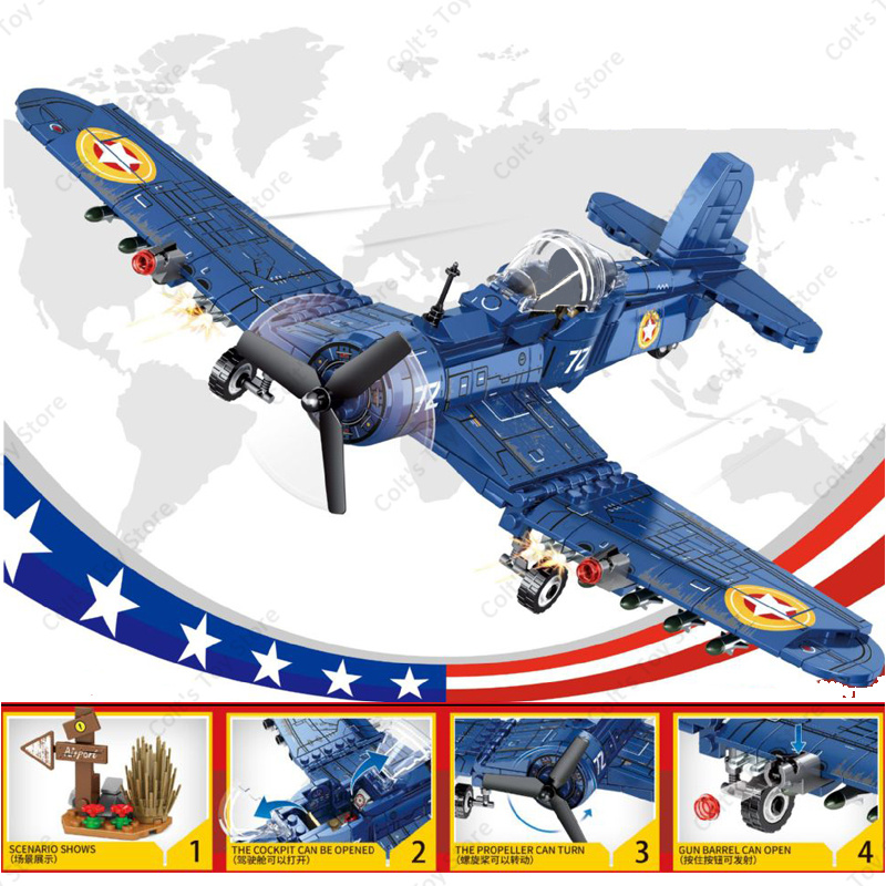 Sluban Military WW2 Planes Sov - Hand Plane Block review and price