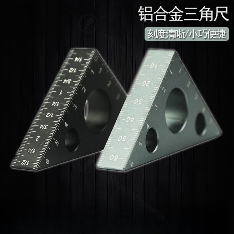 Thick Aluminum Triangle Ruler  - Workshop Layout Tools review and price