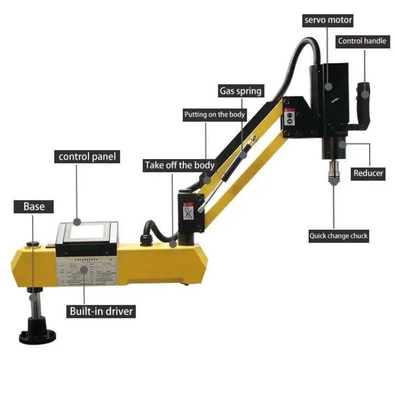 Metal Tapping Machine MR-16 M3 - Workshop Tools Engineering review and price