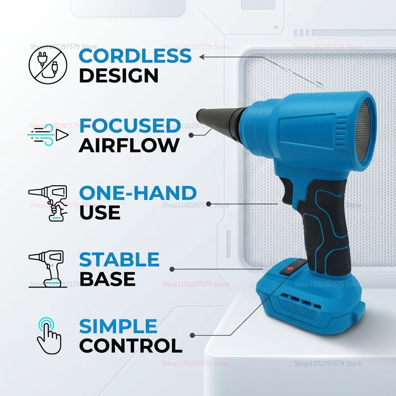 18V Brushless Cordless Air Dus - Power Tools In Workshop review and price