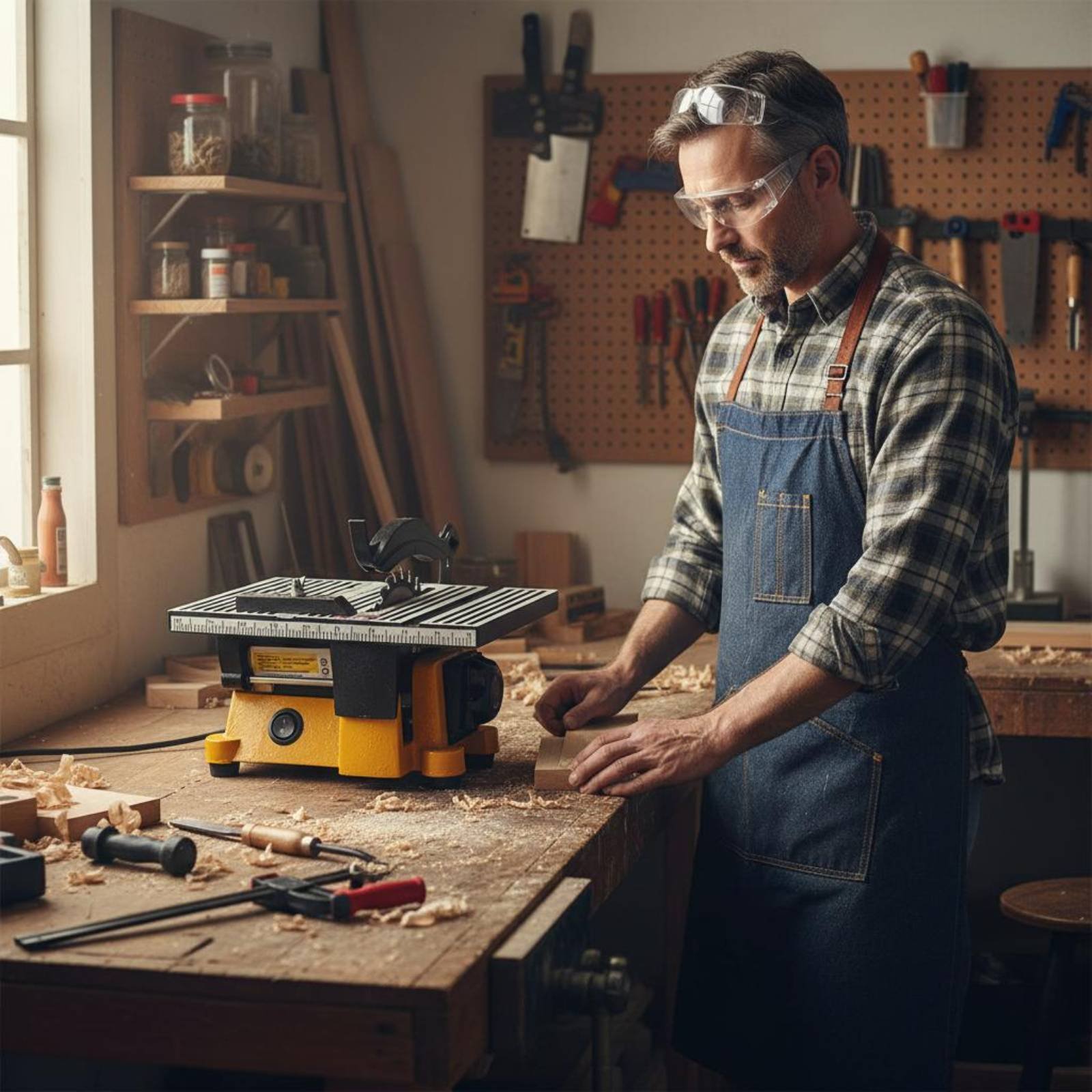 Mini Table Saw Portable Miniat - Power Tools In Workshop review and price
